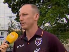 Lockyer trombeteia notícias logotipo dos Broncos