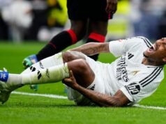 Éder Militão, do Real Madrid, sofre lesão na perna em serviço com a seleção brasileira