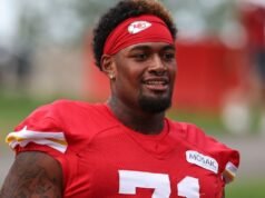 Chiefs OT Simmons mantém o motivo da ausência de 22 dias ‘internamente’