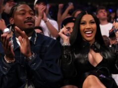Cardi B e Stefon Diggs compartilham fotos do recém-nascido com roupas dos Patriots
