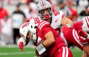 Taxa de parada defensiva do futebol universitário após a semana 12