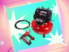 Esta combinação de Brad Nailer e compressor de ar tem US $ 90 de desconto na Black Friday