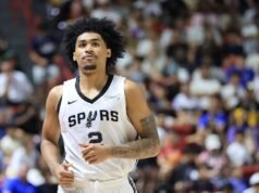 Dylan Harper (panturrilha) do Spurs retorna na vitória contra Trail Blazers