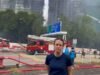 Esforço incrível para extinguir os incêndios em arranha-céus de Hong Kong