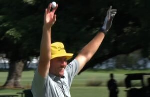 Daniel Gale acerta o hole in one no PGA australiano