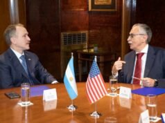 Mario Lugones destacou a cooperação com os EUA.