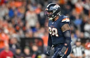 John Franklin-Myers, do Broncos, causando grande impacto nos bastidores