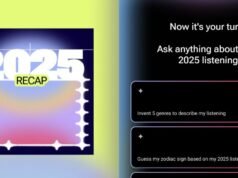 YouTube Music lança recapitulação de 2025 com ‘Pergunte sobre o seu ano’