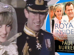 Paul Burrell em seu novo livro de memórias The Royal Insider
