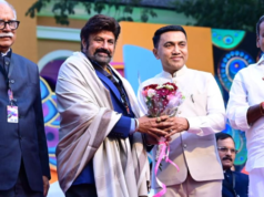 Nandamuri Balakrishna: Hoje em dia os heróis apenas atiram diante do tapete verde