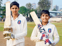 Arnav Patil e Aarush Kolhe meio século impulsionam a GE Academy para 288