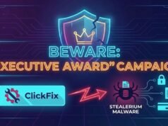 Cuidado com a nova campanha de ‘Prêmio Executivo’ que usa ClickFix para entregar malware Stealerium
