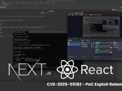 Exploit PoC lançado para reação crítica, vulnerabilidade Next.js RCE (CVE-2025-55182)