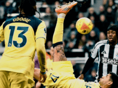 A incrível pirueta de Cuti Romero deu ao Tottenham um empate angustiante na Premier League