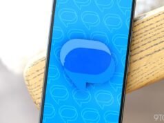 Mensagens do Google lançando redesenho do visualizador de fotos grandes