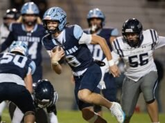 Zeke Andrews é a manchete da primeira aparição do título estadual de futebol de Ralston Valley