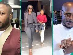 Tunde Ednut questiona o que atraiu 2Baba para Natasha e compartilha o vídeo: “Ela quase cuspiu na senhora”