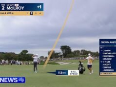 McIlroy luta na primeira rodada do Aberto da Austrália