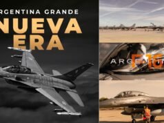 Os novos aviões F-16 chegam e farão voo baixo sobre a Cidade de Buenos Aires