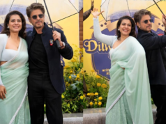 DDLJ completa 30 anos! Kajol e Shah Rukh Khan inauguram estátua de bronze em Londres