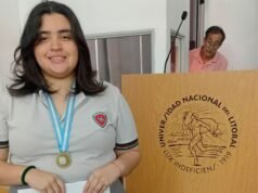 Sofía Céspedes, de Santiago, obteve o terceiro lugar nacional nas Olimpíadas de Geografia de 2025